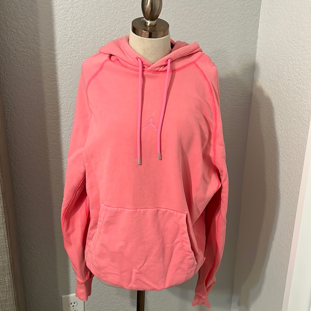 Pink Air Jordan hoodie